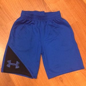Boys Under Armor shorts.